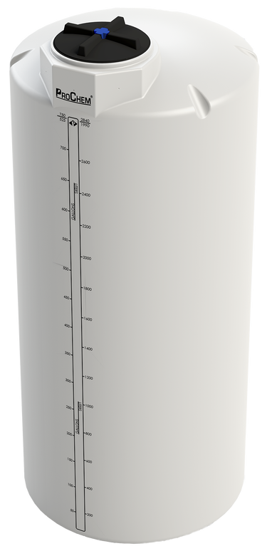 750 Gal ProChem® Potable Water Tanks - LPE 1.0 FDA - Natural